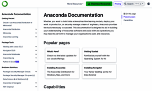 Docs.anaconda.com thumbnail