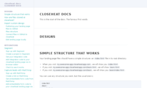 Docs.closeheatapp.com thumbnail