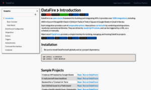 Docs.datafire.io thumbnail