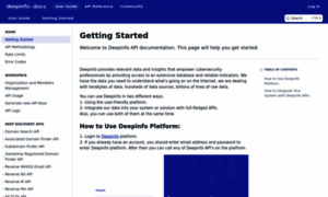 Docs.deepinfo.com thumbnail