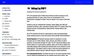 Docs.getpip.com thumbnail