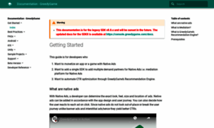 Docs.greedygame.com thumbnail