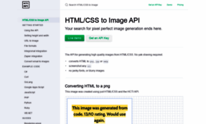 Docs.htmlcsstoimage.com thumbnail