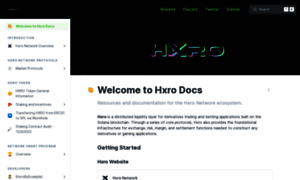 Docs.hxro.network thumbnail