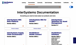 Docs.intersystems.com thumbnail