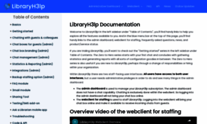 Docs.libraryh3lp.com thumbnail