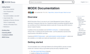 Docs.modx.com thumbnail