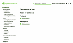 Docs.phpdoc.org thumbnail