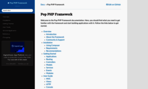 Docs.popphp.org thumbnail