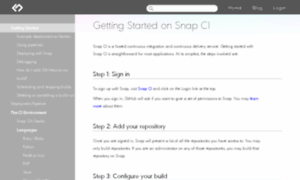 Docs.snap-ci.com thumbnail