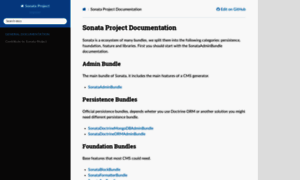 Docs.sonata-project.org thumbnail