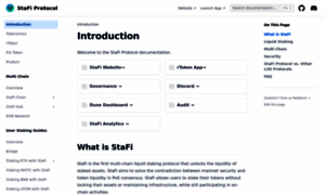 Docs.stafi.io thumbnail