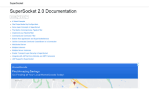 Docs.supersocket.net thumbnail