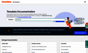 Docs.teradata.com thumbnail