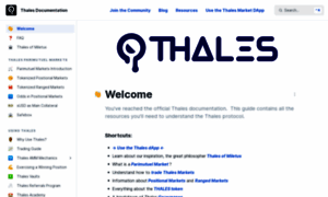 Docs.thalesmarket.io thumbnail