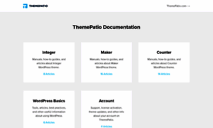 Docs.themepatio.com thumbnail