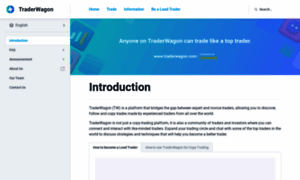 Docs.traderwagon.com thumbnail