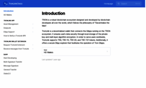 Docs.tronlink.org thumbnail