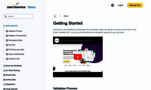 Docs.zerobounce.net thumbnail