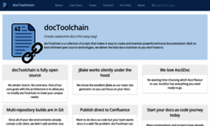 Doctoolchain.github.io thumbnail