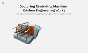 Doctoringrewindingmachine.carbonmade.com thumbnail