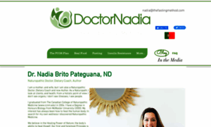 Doctornadia.com thumbnail
