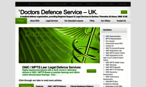 Doctorsdefenceservice.com thumbnail