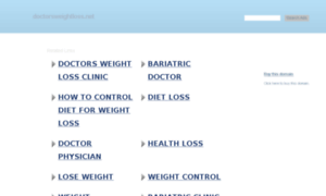 Doctorsweightloss.net thumbnail