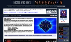 Doctorwhonews.com thumbnail