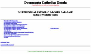 Documenta-catholica.eu thumbnail