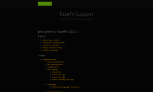 Documentation.facefx.com thumbnail