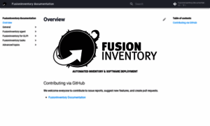 Documentation.fusioninventory.org thumbnail