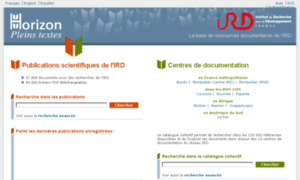 Documentation.ird.fr thumbnail