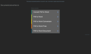 Documentconverter.in thumbnail