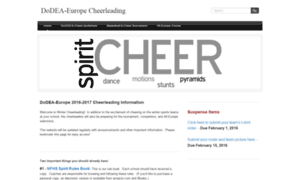 Dodeaeuropecheer.weebly.com thumbnail