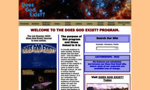Doesgodexist.com thumbnail