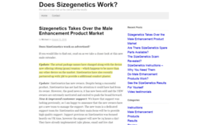 Doessizegeneticswork.net thumbnail