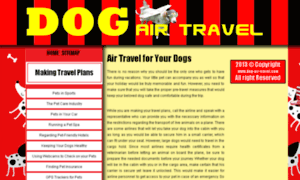 Dog-air-travel.com thumbnail