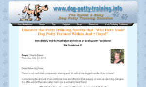 Dog-potty-training.info thumbnail