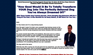 Dog-training-academy.com thumbnail