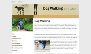 Dog-walking.org.uk thumbnail