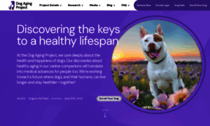 Dogagingproject.com thumbnail