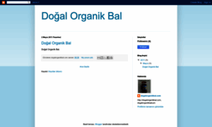 Dogalorganikbal.blogspot.com thumbnail