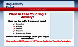 Doganxietyrelief.com thumbnail