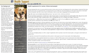Dogcancer.net.au thumbnail