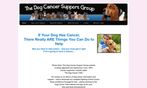 Dogcancergroup.com thumbnail