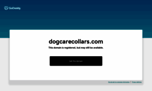 Dogcarecollars.com thumbnail