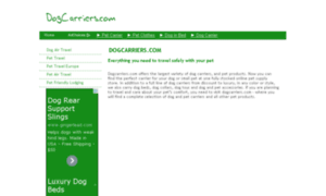 Dogcarriers.com thumbnail
