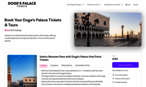 Doge-palace-tickets.com thumbnail