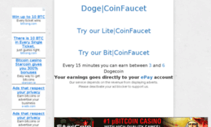 Doge.coinfaucet.org thumbnail